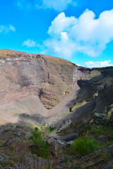 le vésuve, pres de pompéi, en campanie
