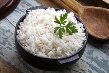 Fototapeten cooked rice © lcrribeiro33@gmail