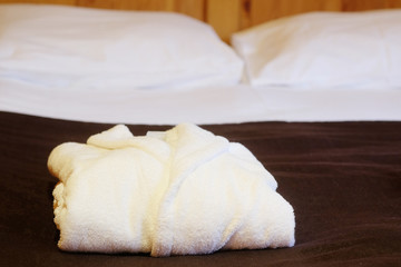 interior bedroom in the hotel