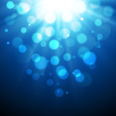 Abstract magic light background