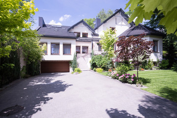 Front entrance facade