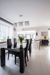 Elegant dining room