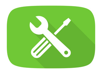 tools flat design modern icon