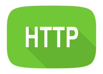 http flat design modern icon