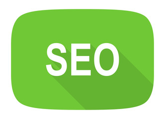 seo flat design modern icon