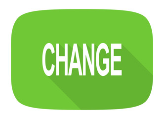 change flat design modern icon