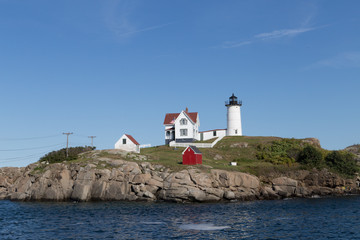 Fototapeta na wymiar Cape Neddick Lighthouse