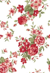 Fotobehang Tropische Bladeren Livia Floral Pattern  © Eduardo Santarosa