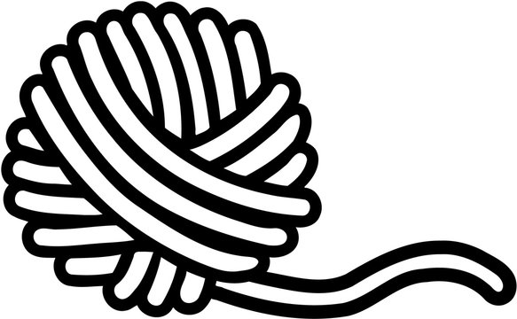 Wool ball symbol