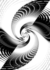 Black And White Spiral  © Melanie Mertens