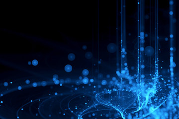 Abstract bokeh background