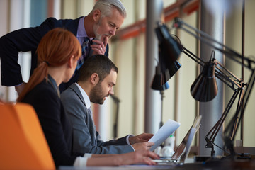 business people group on meeting