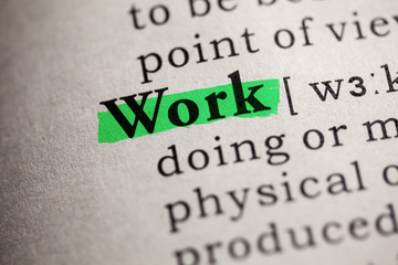 work