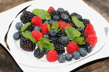 Blaubeeren, Himbeeren, Brombeeren