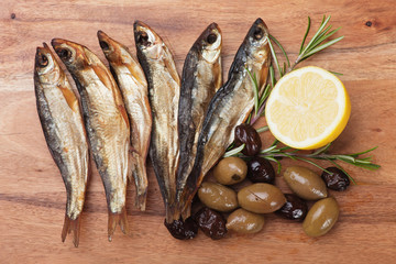 Smoked fish