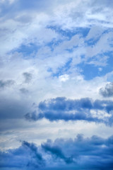 Cloudy sky background