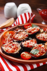 Baked vegetables for breakfast