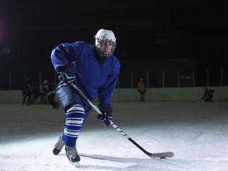 Fototapeta premium ice hockey player in action