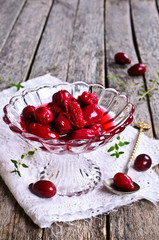 Confiture made of dogwood