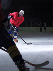 Obraz premium ice hockey player in action