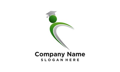 Fototapeta premium education AND PEOPLE logo