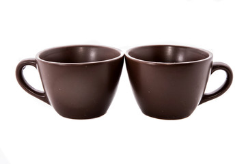 coffee cup on white backgrounds