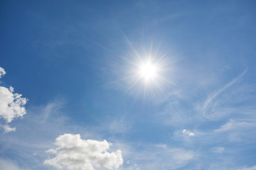 sun and sky background