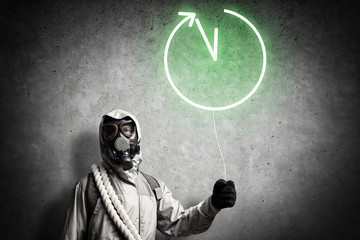 Radioactivity catastrophe