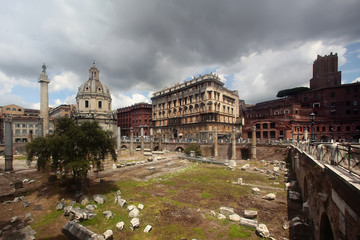 Naklejka premium Roman Forum