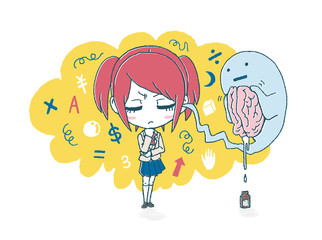 考えを絞り出す