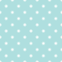 Abstract Seamless geometric floral pattern