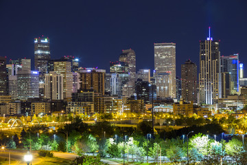 Denver downtown panorama, Colorado