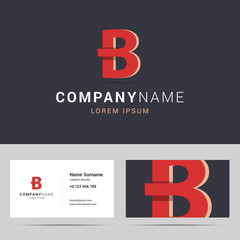 Logotype / logo and business card template.