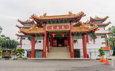 Obraz premium Thean Hou Temple in Kuala Lumpur, Malaysia