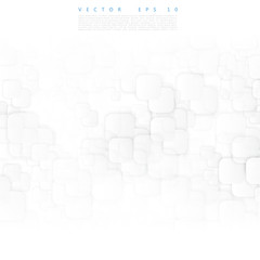 Obraz premium Vector white squares. Abstract background
