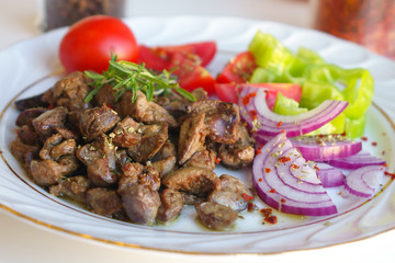 Albanian Liver, Cooked liver