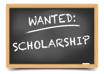 Obraz premium Wanted Scholarship