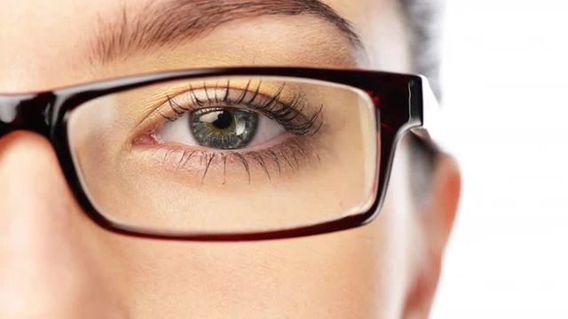 close up woman eye character series isolated on pure white background