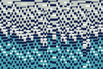 pixels on colored background -abstract graphic design