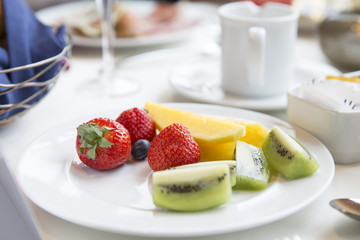 Früchte zum Frühstück
