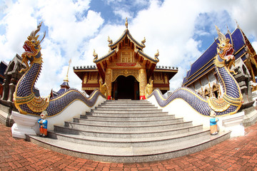 Fototapeta na wymiar Wat Den Sa Lee Si Mueng Gan,Temples in Chiang Mai