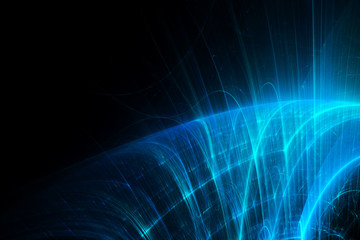 Fototapeta premium Abstract futuristic background