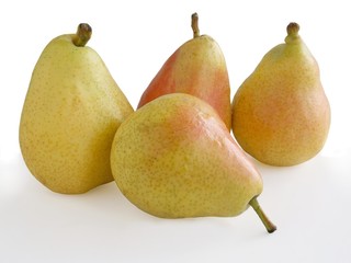 tasty and juicy pears