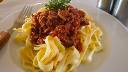 tagliatelles bolognaise 17092015