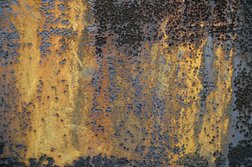 background steel metal rust