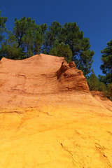 terre ocre de Roussillon