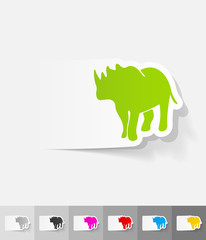 realistic design element. rhino