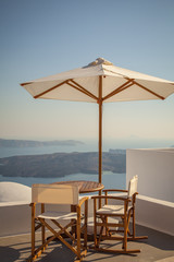 Ocean view terrace