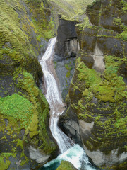 waterfall in Iceland
