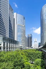 品川グランドコモンズと品川インターシティ